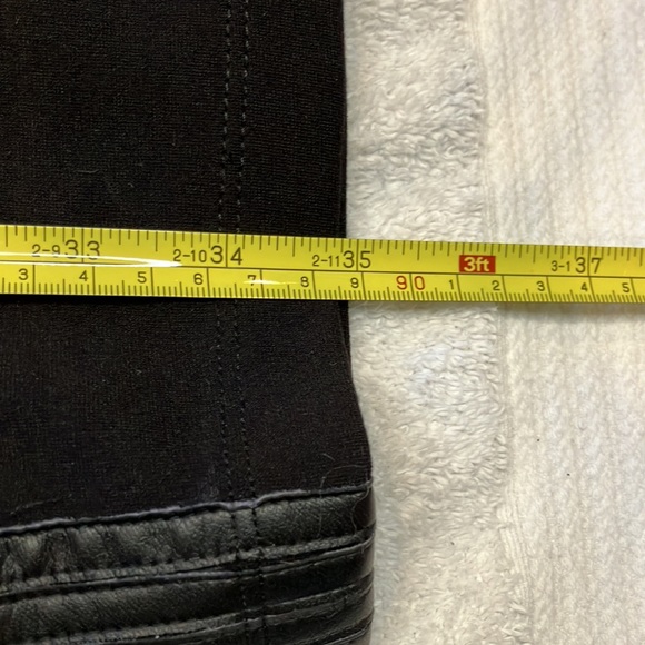 Bailey 44 little black dress with faux leather waist detail mesh back - Picture 11 of 13